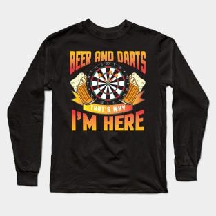 Beer and Darts Long Sleeve T-Shirt